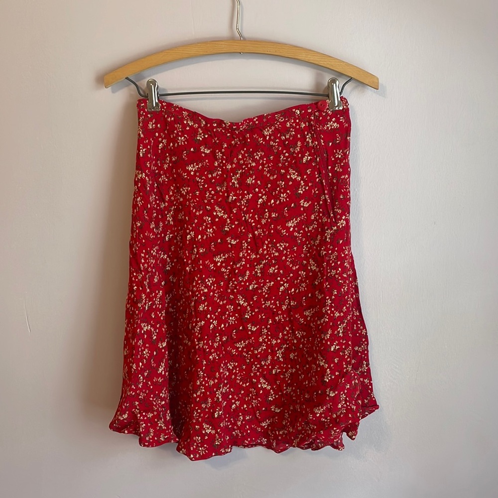 Vintage 90s Express Floral Skirt